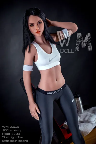 160cm (5ft3) A-Cup На складе в ЕС S-TPE Секс-кукла Голова #398